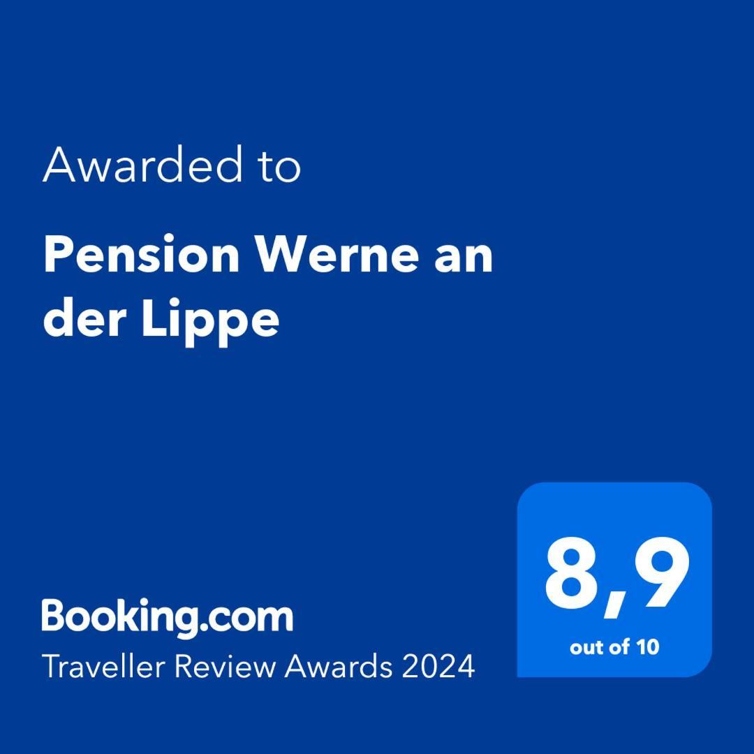 Pension Werne An Der Lippe Apartment ภายนอก รูปภาพ